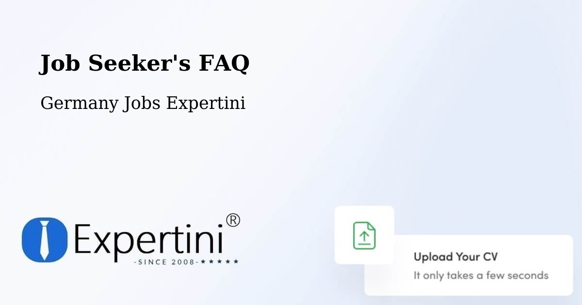 Job Seeker FAQ – Lingen - Germany Jobs Expertini