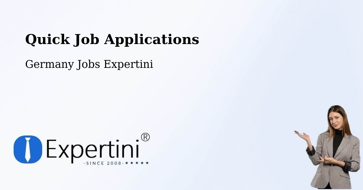 Quick Apply Feature – Lingen - Germany Jobs Expertini
